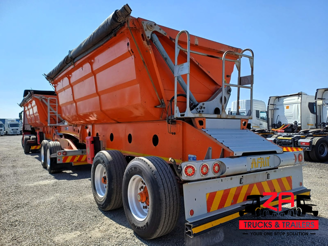 2021 AFRIT 25 CUBE SIDE TIPPER TRAILER #53111